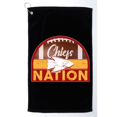 Chiefs Nation Football Platinum Collection Golf Towel