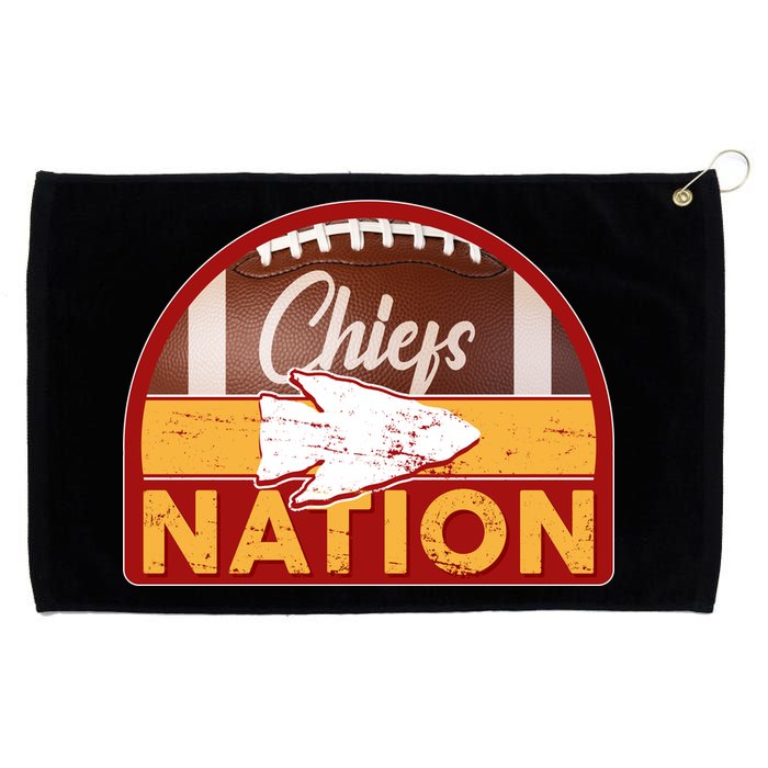 Chiefs Nation Football Grommeted Golf Towel