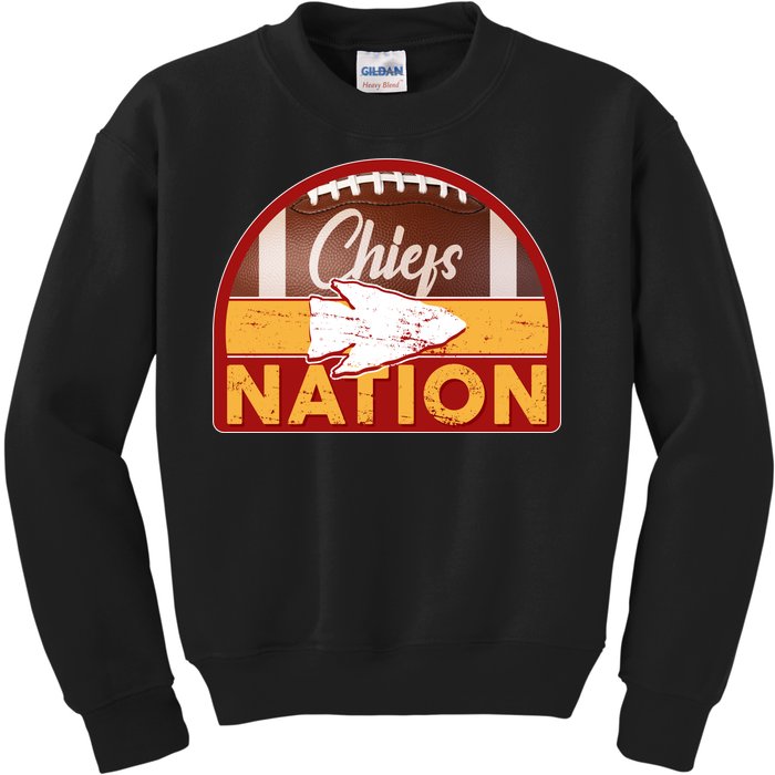 Chiefs Nation Football Kids Sweatshirt