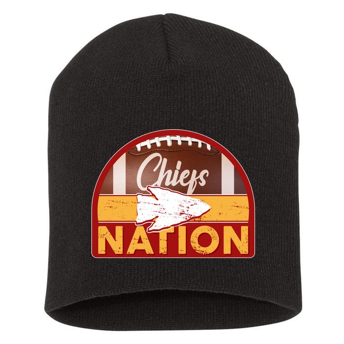 Chiefs Nation Football Short Acrylic Beanie