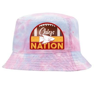 Chiefs Nation Football Tie-Dyed Bucket Hat