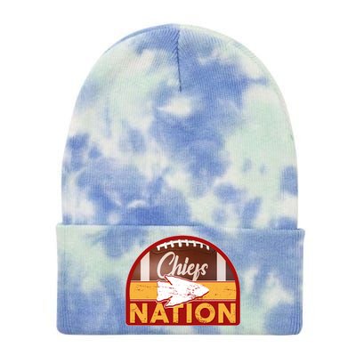 Chiefs Nation Football Tie Dye 12in Knit Beanie