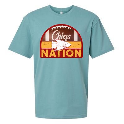 Chiefs Nation Football Sueded Cloud Jersey T-Shirt