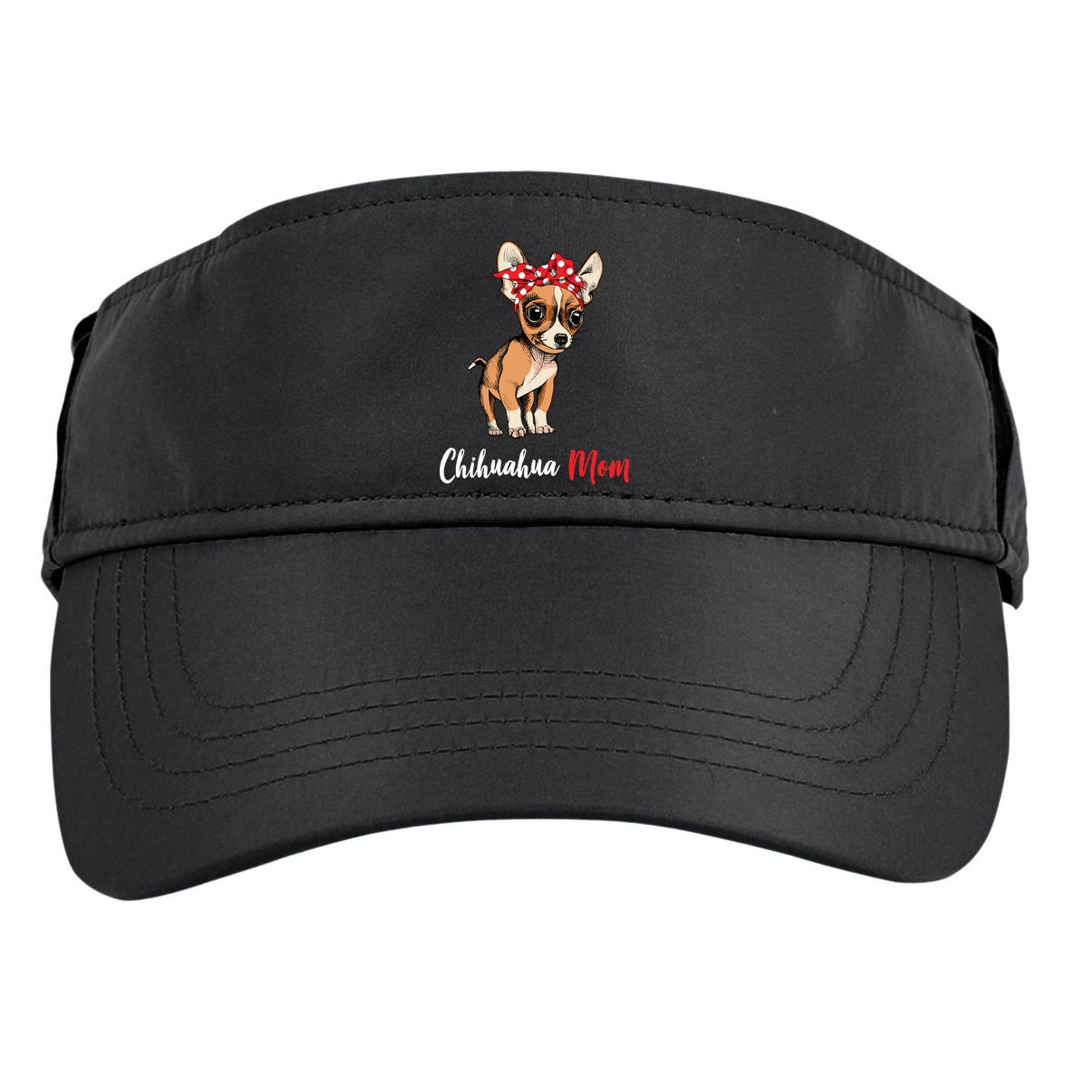 Chihuahua Mom Adult Drive Performance Visor
