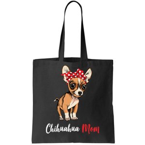 Chihuahua Mom Tote Bag