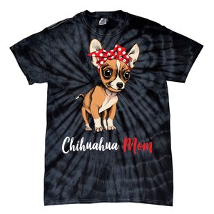 Chihuahua Mom Tie-Dye T-Shirt