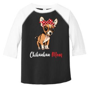 Chihuahua Mom Toddler Fine Jersey T-Shirt