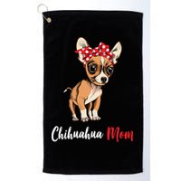 Chihuahua Mom Golf Towel