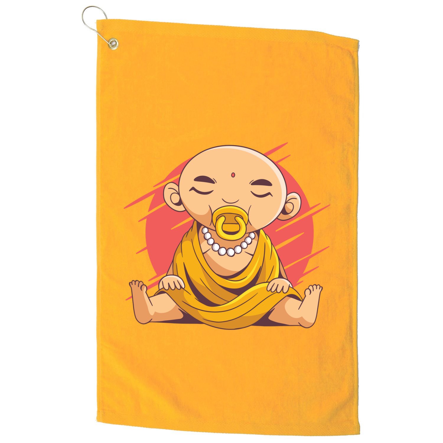 Child Buddha Golf Towel
