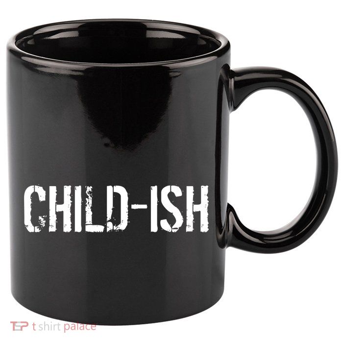 Child-Ish 11oz C Handle Ceramic Mug