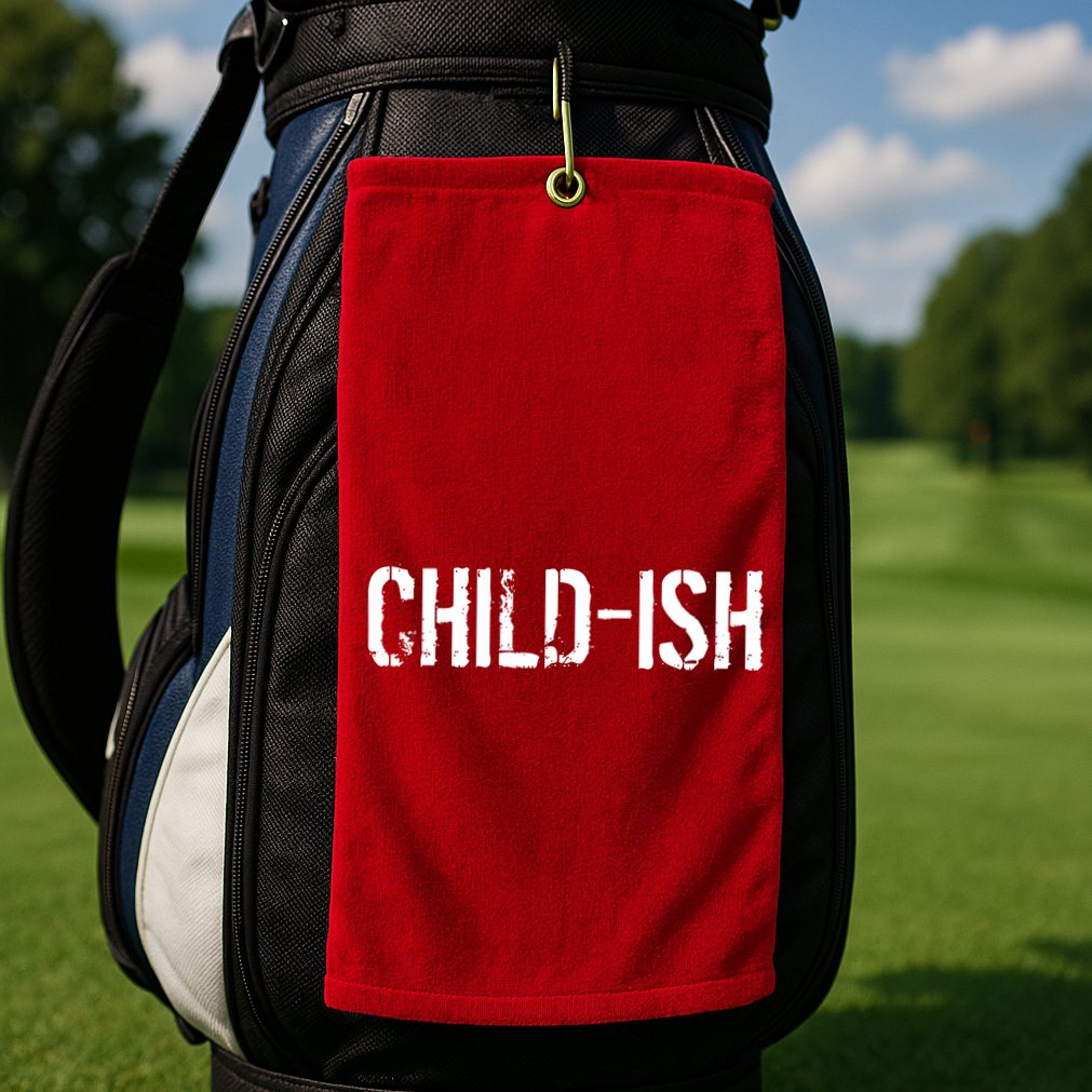 Child-Ish Golf Towel