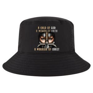 Child of God Woman of Faith Warrior Of Christ Cool Comfort Performance Bucket Hat