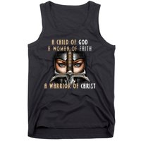 Child of God Woman of Faith Warrior Of Christ Tank Top