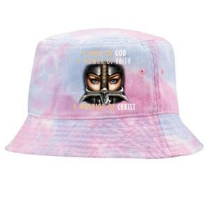 Child of God Woman of Faith Warrior Of Christ Tie-Dyed Bucket Hat