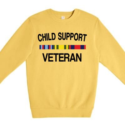 Child Support Veteran Premium Crewneck Sweatshirt