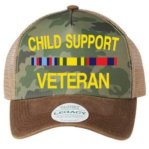 Child Support Veteran Legacy Tie Dye Trucker Hat