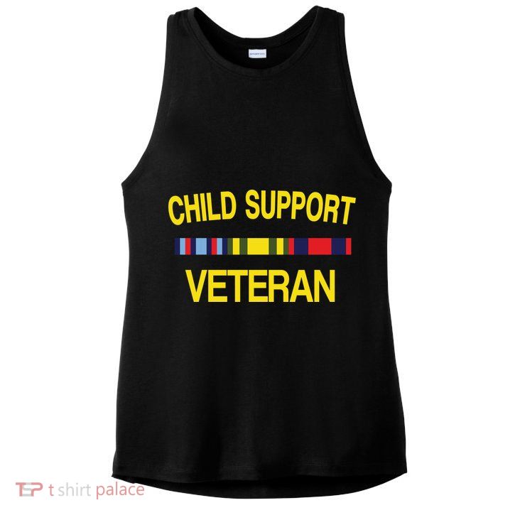 Child Support Veteran Ladies PosiCharge Tri-Blend Wicking Tank