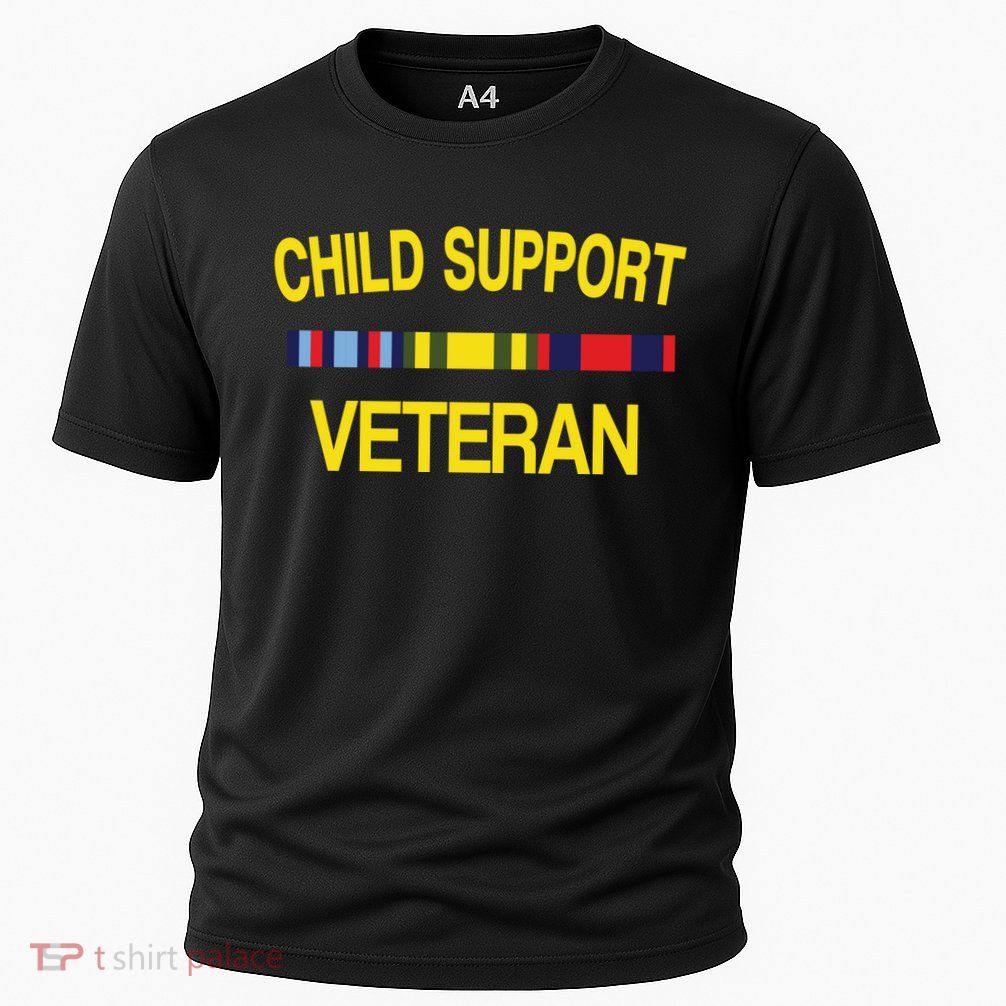 Child Support Veteran Cooling Performance Crew T-Shirt