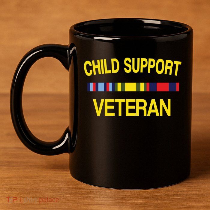 Child Support Veteran 11oz C Handle Ceramic Mug