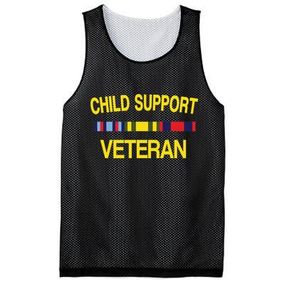 Child Support Veteran Mesh Reversible Basketball Jersey Tank