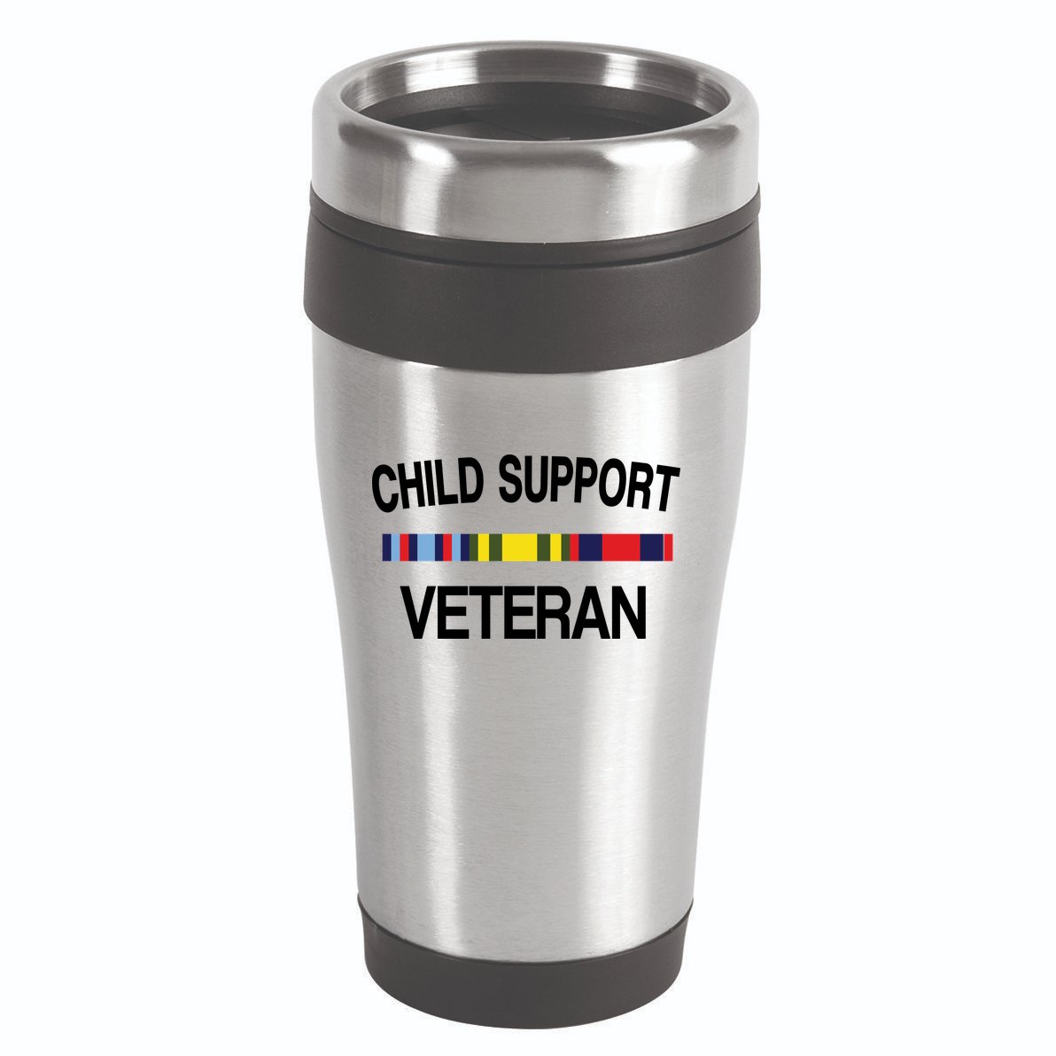 Child Support Veteran 16oz Travel Tumbler