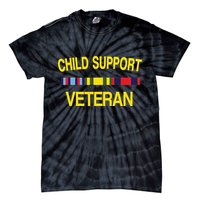 Child Support Veteran Tie-Dye T-Shirt