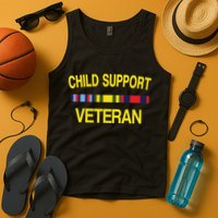 Child Support Veteran Tank Top