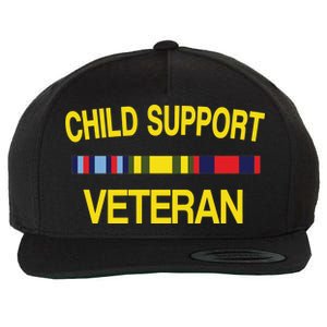 Child Support Veteran Wool Snapback Cap