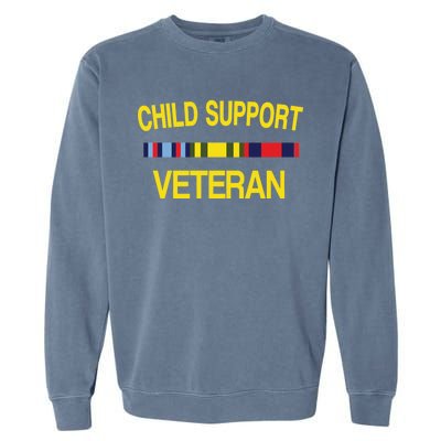 Child Support Veteran Garment-Dyed Sweatshirt