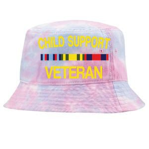 Child Support Veteran Tie-Dyed Bucket Hat