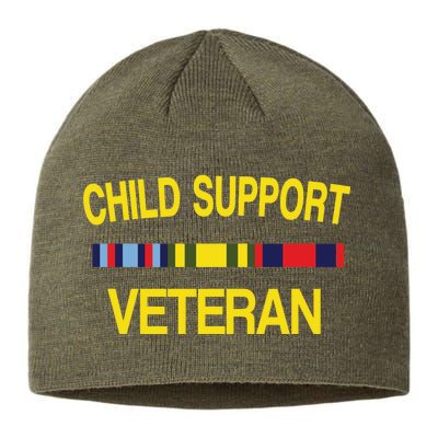 Child Support Veteran Sustainable Beanie