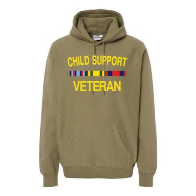 Child Support Veteran Premium Hoodie