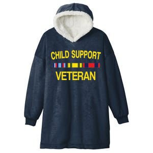 Child Support Veteran Hooded Wearable Blanket