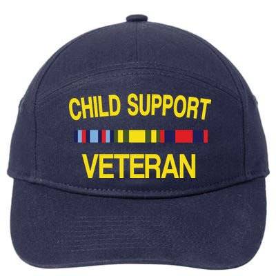 Child Support Veteran 7-Panel Snapback Hat