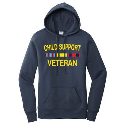 Child Support Veteran Women's Pullover Hoodie