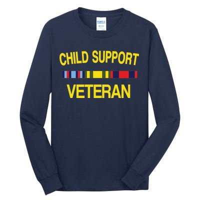 Child Support Veteran Tall Long Sleeve T-Shirt