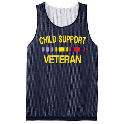 Child Support Veteran Mesh Reversible Basketball Jersey Tank