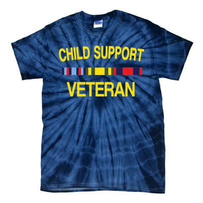 Child Support Veteran Tie-Dye T-Shirt