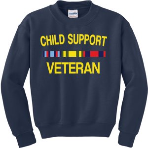 Child Support Veteran Kids Sweatshirt