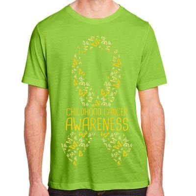 Childhood Cancer Awareness Adult ChromaSoft Performance T-Shirt