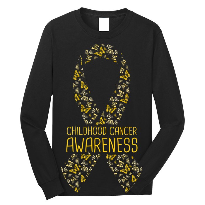 Childhood Cancer Awareness Long Sleeve Shirt