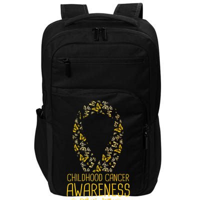 Childhood Cancer Awareness Impact Tech Backpack