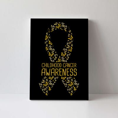 Childhood Cancer Awareness Canvas