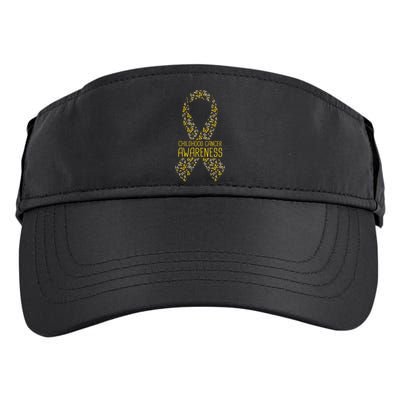 Childhood Cancer Awareness Adult Drive Performance Visor
