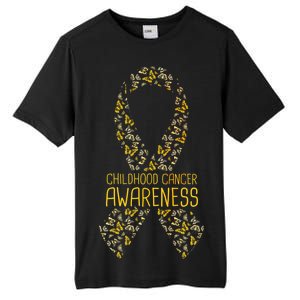 Childhood Cancer Awareness Tall Fusion ChromaSoft Performance T-Shirt