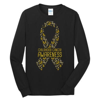 Childhood Cancer Awareness Tall Long Sleeve T-Shirt