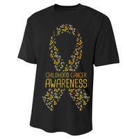 Childhood Cancer Awareness Performance Sprint T-Shirt