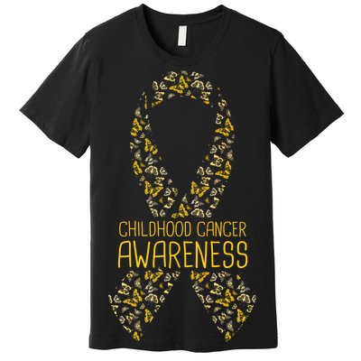 Childhood Cancer Awareness Premium T-Shirt