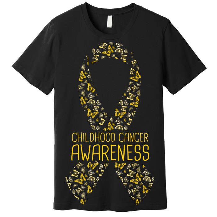 Childhood Cancer Awareness Premium T-Shirt