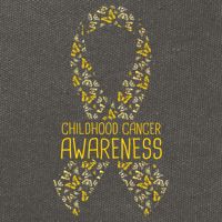 Childhood Cancer Awareness Cotton Canvas Backpack